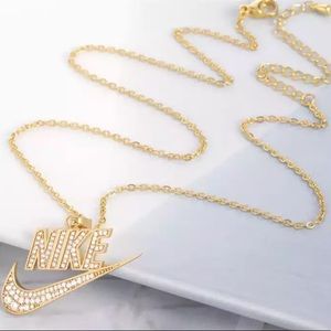 Gold Diamond Nike Necklace/ Anklet 🔥
